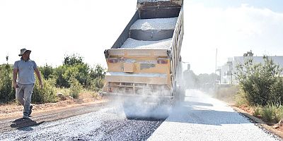 Kepez’den Odabaşı Mahallesi’nde 7 sokakta asfalt hamlesi