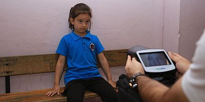 Kepez’den öğrencilere göz sağlığı taraması