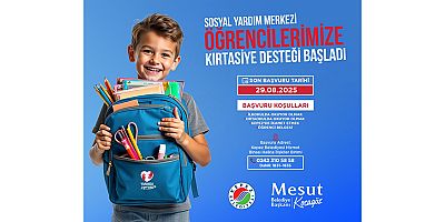 Kepez’den öğrencilere kırtasiye desteği