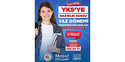 Kepez’den ücretsiz YKS yaz kursları