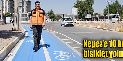 Kepez’e 10 km bisiklet yolu
