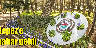 Kepez’e bahar geldi