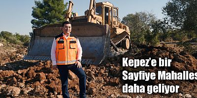 Kepez’e bir Sayfiye Mahallesi daha geliyor