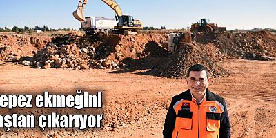 Kepez ekmeğini taştan çıkarıyor