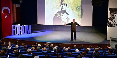 Kepez Forum’da 10 Kasım Söyleşisi; Sunay Akın ile “Aslanlı Yol”