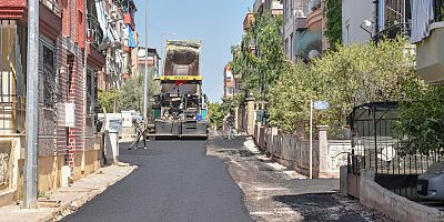 Kepez Gündoğdu’nun asfaltını yeniliyor