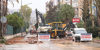 Kepez hafta sonu hem çalıştı hem de yardım etti  