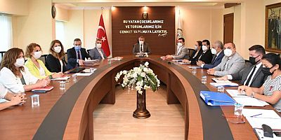 Kepez İlçesi Eğitim Yatırımları Değerlendirme Toplantısı Vali Yazıcı Başkanlığında gerçekleşti