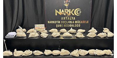 Kepez İlçesinde 15 Kilo eroin ele geçirildi