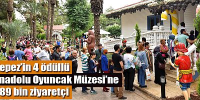  Kepez’in 4 ödüllü Anadolu Oyuncak Müzesi’ne 689 bin ziyaretçi