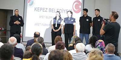 Kepez’in 68 mahallesinde “Afet Farkındalık” seferberliği başladı