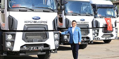 Kepez’in araç filosu güçleniyor
