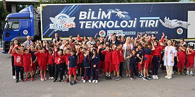 Kepez’in Bilim ve Teknoloji Tırı öğrencilerle buluştu
