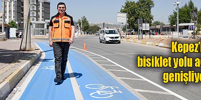 Kepez’in bisiklet yolu ağı genişliyor