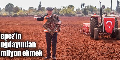 Kepez’in buğdayından 1 milyon ekmek