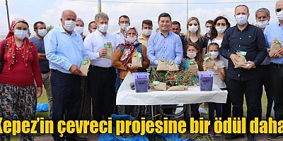 Kepez’in çevreci projesine bir ödül daha