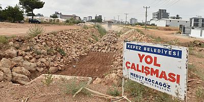 Kepez’in Demirel Mahallesi’nde dere ıslah çalışması