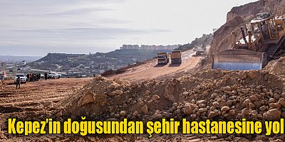 Kepez’in doğusundan şehir hastanesine yol