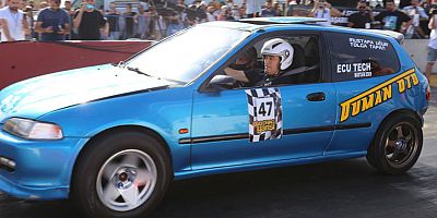 Kepez’in drag yarışları nefesleri kesti