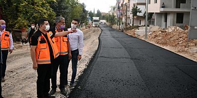 Kepez’in gecekondu yolları modernleşiyor