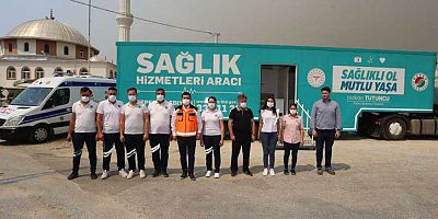 Kepez’in gezici sağlık merkezi Manavgat’ın emrinde