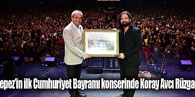 Kepez’in ilk Cumhuriyet Bayramı konserinde Koray Avcı Rüzgarı