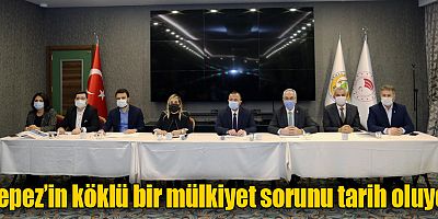 Kepez’in köklü bir mülkiyet sorunu tarih oluyor