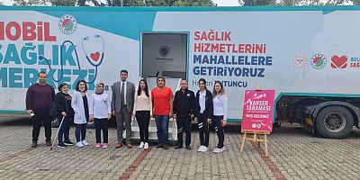 Kepez’in mobil kanser tarama TIR’ı Alanya’da