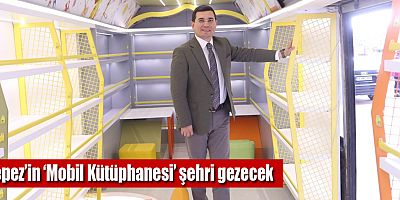 Kepez’in ‘Mobil Kütüphanesi’ şehri gezecek