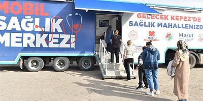 Kepez’in Mobil Sağlık Merkezi Duraliler’de