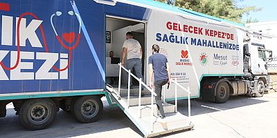 Kepez’in Mobil Sağlık Merkezi’nden Dokumapark’ta kanser taraması
