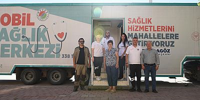 Kepez’in Mobil Sağlık Tırı mahallelerde