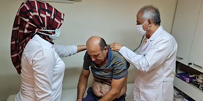 Kepez’in sağlık ekibi Manavgat’ta