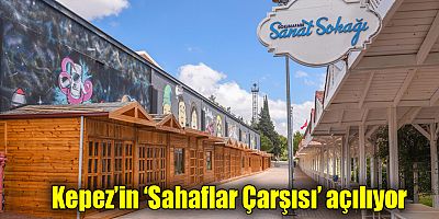 Kepez’in ‘Sahaflar Çarşısı’ açılıyor