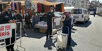 Kepez’in semt pazarlarında HES kodu uygulaması