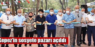 Kepez’in sosyete pazarı açıldı