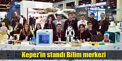 Kepez’in standı Bilim merkezi