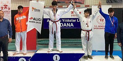 Kepez’in tekvando iftiharı Gökgüloğlu