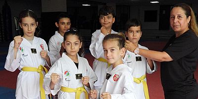 Kepez’in tekvandocularına 2 bronz madalya