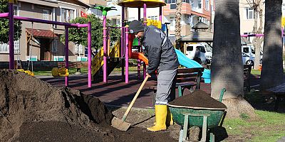 Kepez’in Turgut Özel Parkı yenilendi