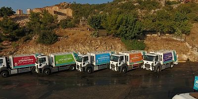 Kepez’in yüzleri güldüren çöp araçları