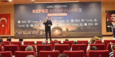 Kepez Kitap Fuarı’nda Mert Arık ile ‘Her Şey Bir Hayalle Başlar’ 