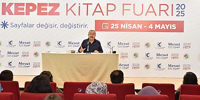Kepez Kitap Fuarı’nda usta şair Erbaş