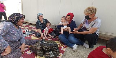 Kepez'li kadınlardan Manavgat'a kadın dayanışma örneği  