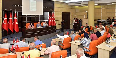 Kepez meclisi Haziran ayı toplantısını yaptı