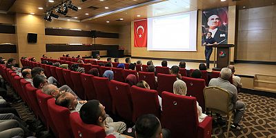 Kepez personeline iş sağlığı ve güvenliği eğitimi