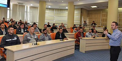 Kepez personeline yüksekte çalışma eğitimi