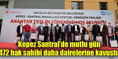 Kepez Santral’de mutlu gün