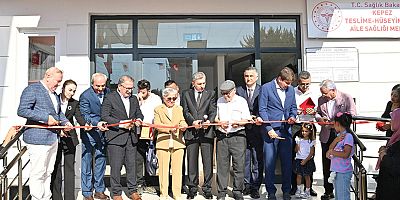 Kepez Teslime - Hüseyin Acar Aile Sağlığı Merkezi hizmete açıldı