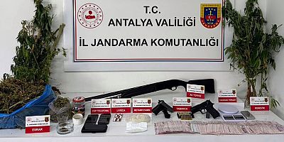 Kepez ve Alanya İlçelerinde Uyuşturucu Operasyonu